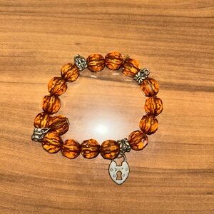 Dior Amber Beaded Bracelet